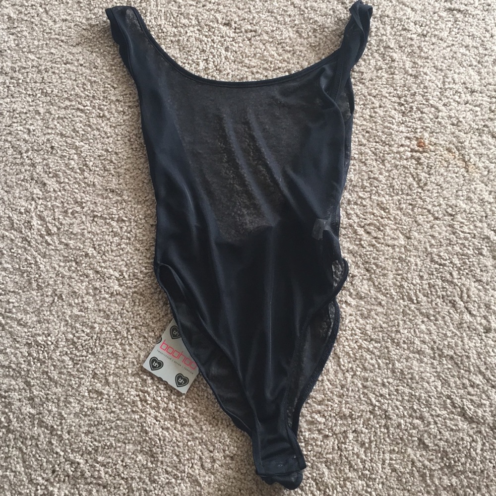 Boohoo Sheer bodysuit